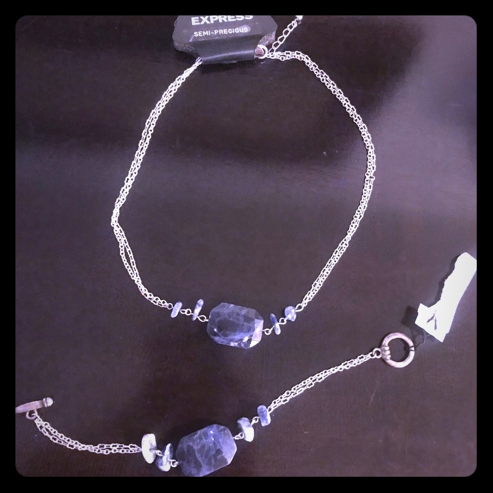 NWT Express bracelet and necklace